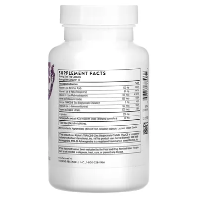 Thyrocsin Thorne Research Thyrocsin Тироксин Кофактори Щитовидної Залози капсули №120