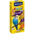 Ласощі для декоративних папуг Vitakraft Kracker Trio-Mix з медом, фруктами та яйцем, 3 штуки