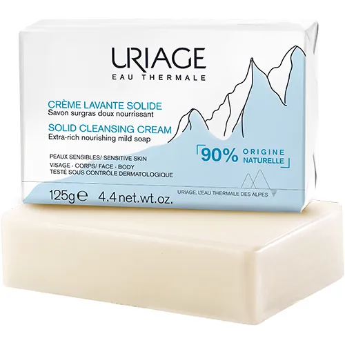 Крем твердий Uriage очищуючий, 125 г