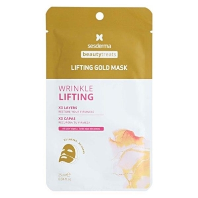 Маска для обличчя Sesderma Lifting Gold Mask Підтягуюча трьохшарова, 1 штука