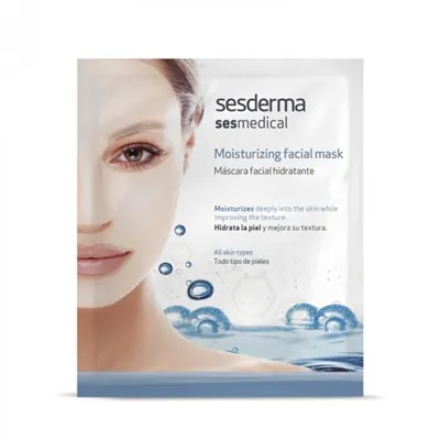 Маска для обличчя Sesderma Sesmedical Mosturizing Mask Зволожуюча тканинна, 1 штука