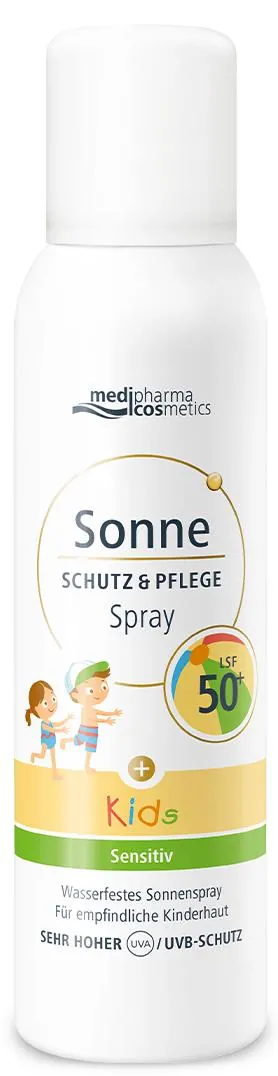 Спрей-аерозоль сонцезахисний Medipharma Cosmetics Sonne SPF50+ дитячий водостійкий, 150 мл