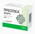 Преоліка форте таблетки по 200 мг №30 (10х3)