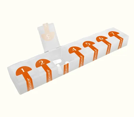 Кордицепс Військовий плодове тіло Microdosing Micro Orange Тижневий курс капсули по 0,5 г №14