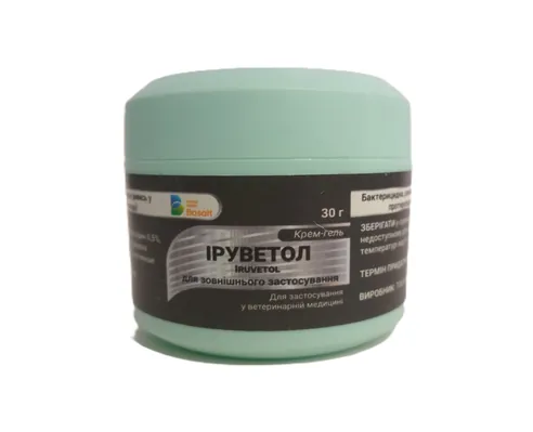 Іруветол (ДЛЯ ТВАРИН) крем-гель, 30 г