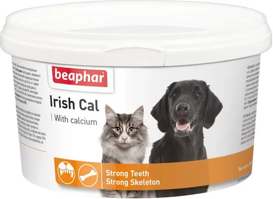 Мінеральна суміш Beaphar Irish Cal для вагітних і годуючих собак і котів, 250 г