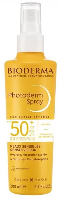 Спрей сонцезахисний Bioderma Photoderm SPF50+ для тіла, 200 мл