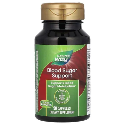 Комлекс Nature's Way Blood Sugar Manager для нормалізації рівня цукру в крові, 90 капсул