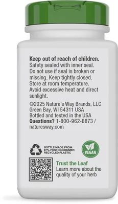 Дикий ямс Nature's Way Wild Yam, 100 капсул