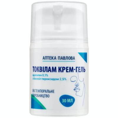 Токвилам крем-гель АПТЕКА ПАВЛОВА, 30 мл