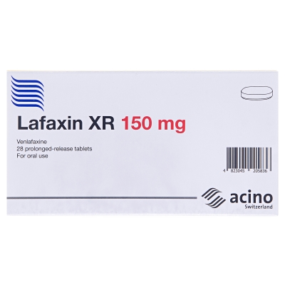 Лафаксин XR таблетки прол./д. по 150 мг №28 (14х2)