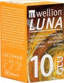 Тест-полоски Wellion Luna Duo/Trio для глюкометра, 10 штук