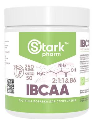 Аминокислоты Stark Pharm Stark IBCAA 2-1-1&Vit B6 без вкусовых добавок, 250 г
