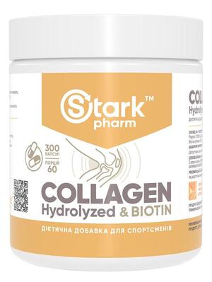 Коллаген Stark Pharm Stark Collagen Peptides & Biotin, 300 капсул