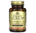 Solgar Фолат Folate 1333 mcg (Metafolin 800 mcg), 100 таблеток