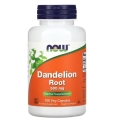 Корень одуванчика 500 мг NOW Dandelion Root капсулы органические №100