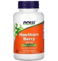 Ягоды боярышника NOW Hawthorn Berry 540 мг, 100 вегетарианских капсул
