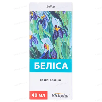 Беліса краплі ор. по 40 мл у флак. з проб.-крап.