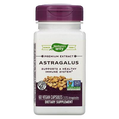 Астрагал Nature's Way Astragalus стандартизированный, 60 капсул