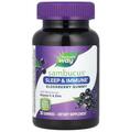 Бузина черная с мелатонином и L-теанином Nature's Way Sambucus Sleep + Immune with Melatonin & L-Theanine, 50 жевательных конфет