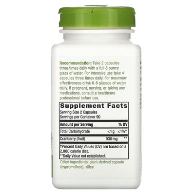Журавлина Nature's Way Cranberry екстракт ягід 465 мг, 180 капсул
