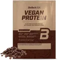 Протеїн рослинний змішаний Biotech Vegan Protein with real coffe кава, 25 г