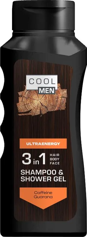 Гель-шампунь Cool Men Ultraenergy 3-в-1, 400 мл