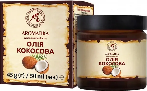 Олія рослинна Ароматика Кокосова, 50 мл/45 г