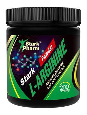 Аргинин Stark Pharm Stark L-Arginine без вкусовых добавок, 200 г
