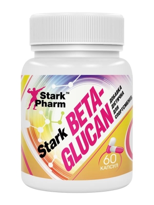 Бета-глюкан Stark Pharm Stark Beta-Glucan 250 мг, 60 капсул