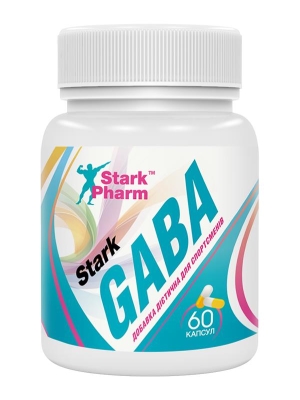 Габба Stark Pharm Stark GABA 500 мг, 60 капсул