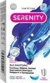 Презервативи Serenity 3 in 1 Anatomic анатомічні контурні ребристі з пухирцями, 10 штук