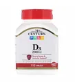 Вітамін Д3 21st Century Vitamin D3 2000 МО, 110 таблеток
