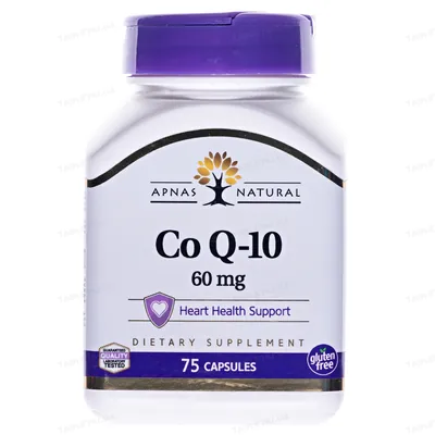 Коензим Q10 Apnas Natural капсули по 60 мг №75