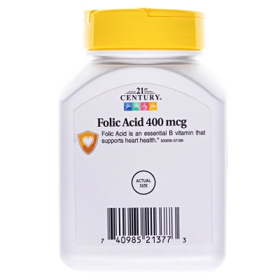 Фолиевая кислота Apnas Natural таблетки по 400 мкг №250