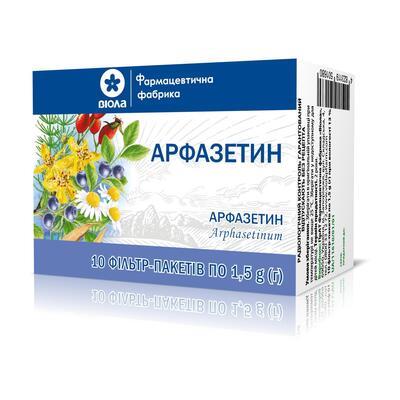 Арфазетин сбор по 1.5 г №10 в фил.-пак.