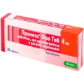 Пренеса Оро Таб таблетки, дисперг. в рот. полос. по 4 мг №30 (10х3)