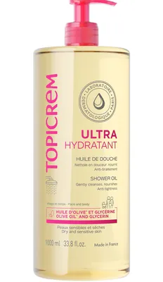 Олійка для душу Topicrem Ultra Hydratant ультразволожувальна, 1000 мл