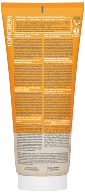 Молочко сонцезахисне Topicrem Sun Protect SPF50+ зволожувальне для обличчя та тіла, 200 мл