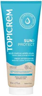 Гель после загара Topicrem Sun Protect тонизирующий, 200 мл