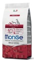 Корм сухой Monge Dog Mini Adult для взрослых собак маленьких пород курица с рисом, 3 кг