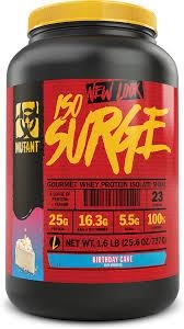 Протеин Mutant Iso Surge, торт, 727 г