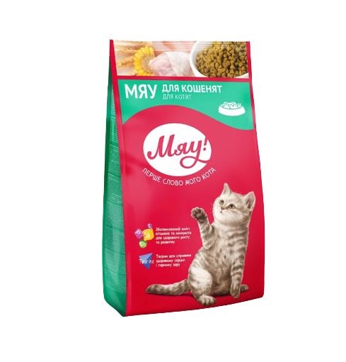 Корм сухий для кошенят Мяу!, 300 г