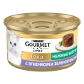 Корм влажный Purina Gourmet Gold Нежные биточки с ягненком и зеленой фасолью, 85 г