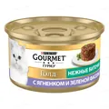 Корм вологий Purina Gourmet Gold Ніжні биточки з ягням і зеленою квасолею, 85 г