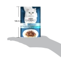 Корм влажный Purina Gourmet Perle Duo с океанической рыбой и тунцем минифиле в подливе, 85 г