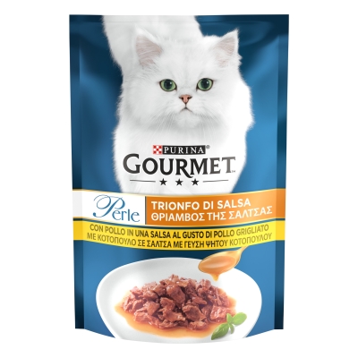 Корм влажный Purina Gourmet Perle Mini Fillets Chicken с курицей, 85 г