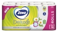 Туалетная бумага Zewa Deluxe с ароматом ромашки 3 слоя, 16 рулонов