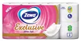 Туалетний папір Zewa Exclusive Ultra Soft 4 шари білий, 8 рулонів
