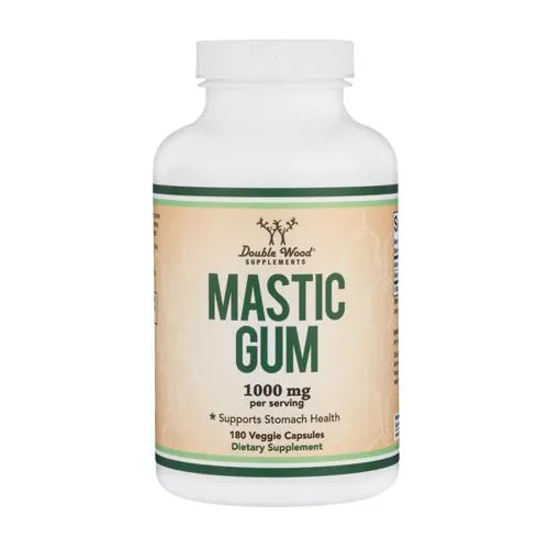 Мастикова смола Double Wood Mastic Gum 1000 мг, 180 капсул